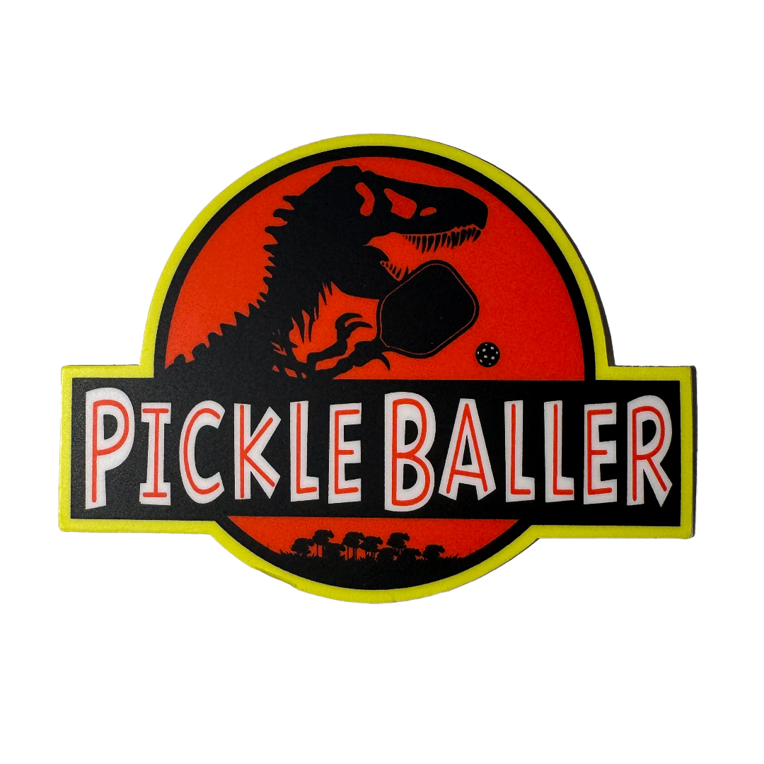 Pickleball Sticker Bundle ~ 3 Fun Stickers!  Free Shipping!  Great gift for Christmas or birthday ~ Water bottle stickers