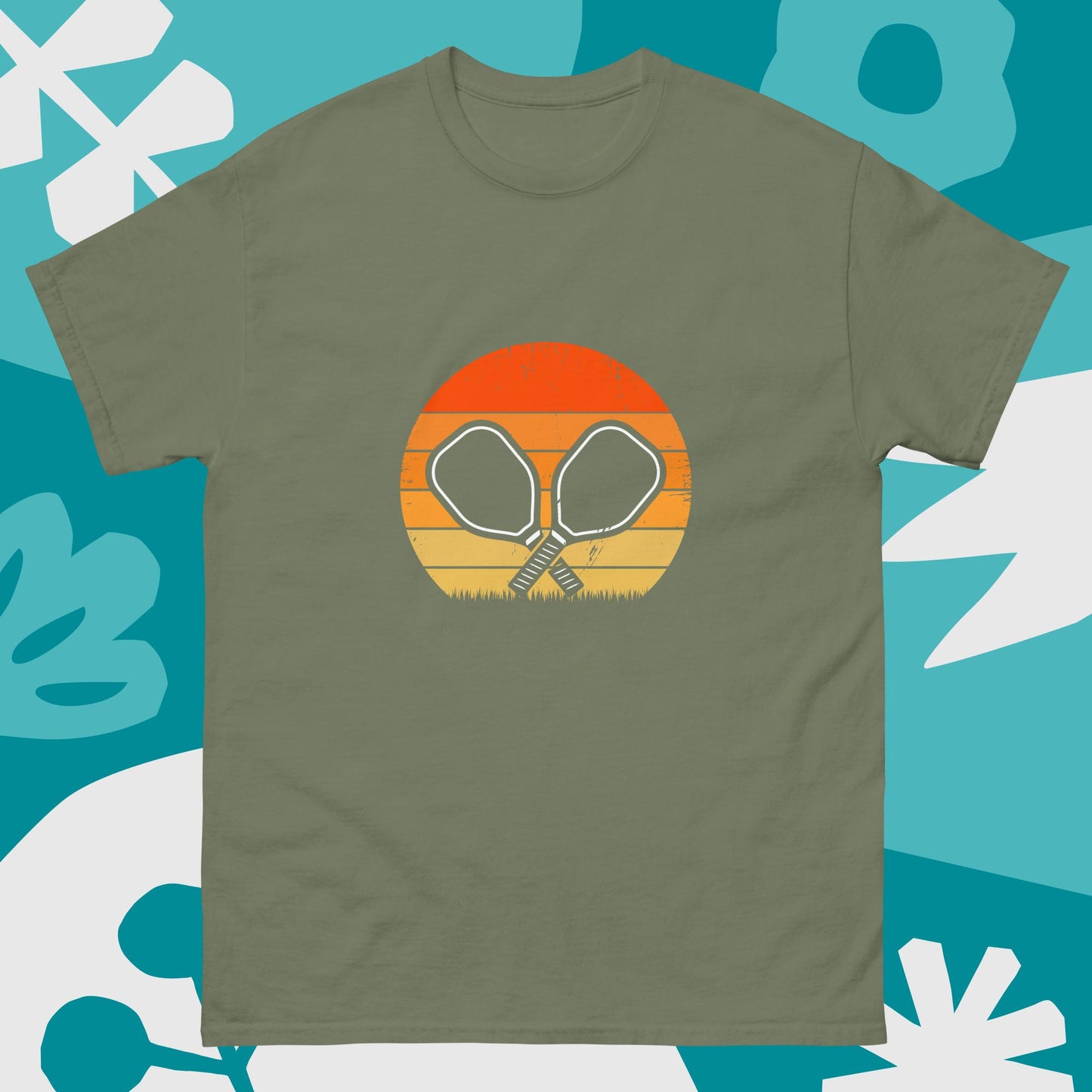 Retro Pickleball T-Shirt **Free Shipping**  Great Design for Men & Women, Pickleball Gift ~ Pickleball Birthday